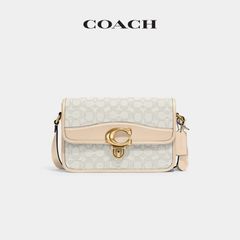 COACH トートバッグ 79251 ハドリー ホーボー 21 シグネチャー キャンバス PVC(塩化ビニール)×レザー カーキ×ブラウン バッグ -  メルカリ