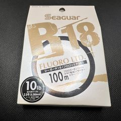 シーガー R18 フロロリミテッド 10lb 100m クリアカラー