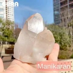 M1581☆ピンク水晶クラスター360g☆マニカラン産☆天然石原石