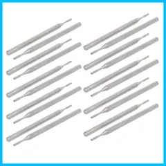 【在庫処分】ルータービット ダイヤモンドマウントポイント 円筒状凹部ヘッド 2.35mmシャンク uxcell 直径0.8mm 20個入り