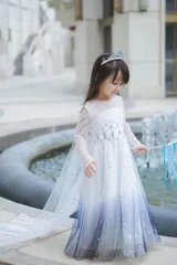 アナと雪の女王 コスチューム 子供　新型