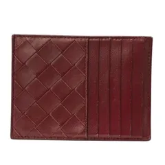 BOTTEGA VENETA ボッテガヴェネタ イントレチャート コインケース 小銭入れ カードケース パスケース フラグメントケース レザー レッド
