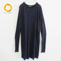 アニエスベー agnes.b ドット チュニック カットソー ワンピース a869211