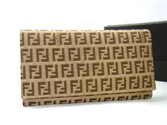 本物■フェンディ■ズッカ柄/ズッキーノ/ロングジップウォレット/ファスナー長財布 楽天市場】フェンディ 財布（素材（生地・毛糸）帆布
