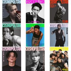 【韓国直送商品・DK韓国ショップ】SPECIAL DEALS ATEEZ COVER COSMOPOLITAN KOREA MAGAZINE 2023 AUGUST SET （ ALL )