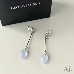 ♥ジョージジェンセン　デュウドロップ　ピアス ジョージジェンセン GEORG JENSEN Dew Drop デュウドロップ