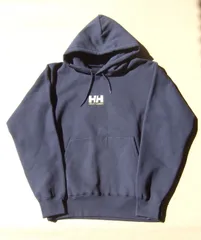HELLY HANSEN HH Logo Sweat Parka ネイビー Lサイズ ヘリーハンセン