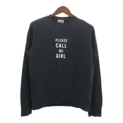ACNE STUDIOS アクネストゥディオズ PLEASE CALL ME GIRL スウェット ブラック (レディース M) 中古 古着 Q7149のサムネイル