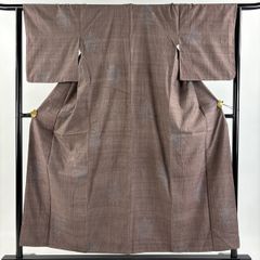 袋帯 秀品 やまと よろけ縞 三角 ぼかし 銀通し 紫 全通 正絹