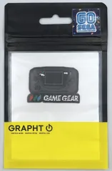 セガハードウェア 2way刺繍ワッペン ゲームギア (ブラック) グラフト ゲーミングライフ GGL029-BLKのサムネイル
