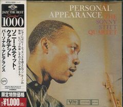 [中古ＣＤ]ソニー・スティット・カルテット / パーソナル・アピアランス (UCCU-9322)