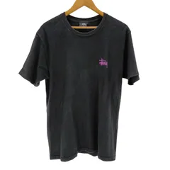 ステューシー Stussy ロゴプリントコットンクルーネックTシャツ メンズ JPN：M 