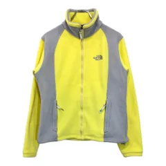 THE NORTH FACE ノースフェイス フリースジャケット アウトドア イエロー(レディース M)中古 古着 U4088