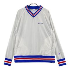サイズ：MEDIUM CHAMPION GOLF チャンピオンゴルフ  裏メッシュ Vネック 長袖ブルゾン  グレー系 [240101436930] ゴルフウェア メンズ ストスト