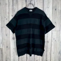 montage モンタージュ スウェット ボーダー 半袖 Tシャツ TEE Mのサムネイル