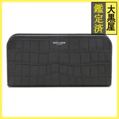 未使用級⭐️SAINT LAURENT サンローラン ラウンドファスナー 長財布 Brandol / SAINT LAURENT サンローラン パリ ラウンドファスナー