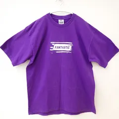 古着　PRO CLUB プロクラブ　メンズロゴＴシャツ　ＸＬサイズ　パープル系　紫色　FANTASTIC ファンタスティック