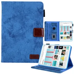 iPad 10.9_第10世代_ブルー Mldjomid iPad 第10世代 ケース 手帳型 iPad 10 2022 10.9インチ(モデル番号：A2696/A2757/A2777) カバー 手帳型 PUレザー デニム生地保護カバー 全面保護 マグネット