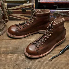クッシュマンモンキーブーツサイズUS8.0（26センチ）