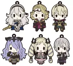 【中古】キーホルダー・マスコット(キャラクター) 全6種セット 「D4 ファイアーエムブレムif ラバーキーホルダーコレクション Vol.2」