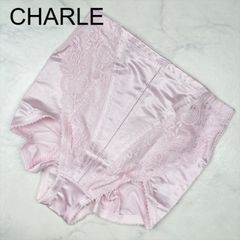 【新品未使用】CHARLE　シャルレ　ガードル　ショート　インナー　パンツ　76　ピンク　ランジェリー　下着　プレゼント　ギフト　レース　刺繡　補正　補整