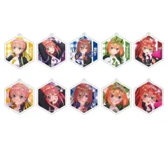 【中古】キーホルダー 全10種セット 「映画 五等分の花嫁 アクリルキーホルダーコレクション 応援団ver」