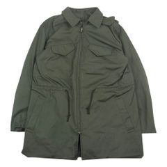 Yohji Yamamoto ヨウジヤマモト 22AW HE-Y05-900 T/C TWILL R-THINSULATE STRING BLOUSON ツイル シンサレート 中綿 ストリング ブルゾン コート ジャケット カーキ系 3【中古】