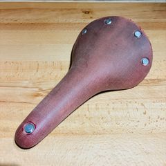 【中古品】BROOKS ブルックス C17 カンビウム サドル イタリア製 クロモリ クラシック CAMBIUM ALLCITY SURLY オレンジ 天然ゴム グラベル