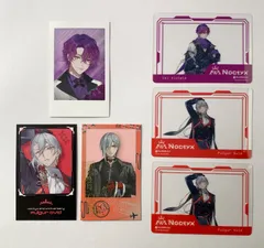 【まとめ売り】 にじさんじEN ファルガー・オーヴィド Fulgur Ovid 浮奇・ヴィオレタ Uki Violeta チェキ風カード クリアカード 6枚セット