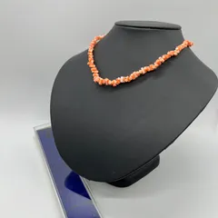 本珊瑚ネックレス 14mm 丸玉 超大玉 天然珊瑚サンゴ シルバー系少桜色