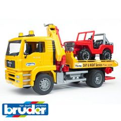 bruder MANクレーントラック 消防車 ブルドーザー3点セット - メルカリ
