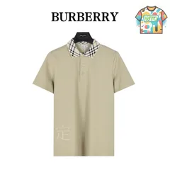 【今日WTO】Burberry 25SS チェックカラーポロ-GK15