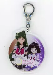 【中古】雑貨 セーラープルート＆セーラーサターン 「美少女戦士セーラームーン イルミネーション-Eternal- in さがみ湖イルミリオン ブラインドアクリルチャーム」