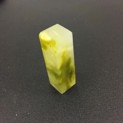 書道 篆刻 印材 てんこく 西蔵彩凍石 雅号印 落款印 【西蔵彩凍石 5分（1.5cm）】 印 朱文印 白文印