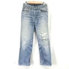 リーバイス/Levi’s★80s? フィリピン製/505-0217/ボタン裏刻印359/クラッシュデニムパンツ【メンズW30?/股下73cm】Trouser/ズボン◆zBH616-b<sale>