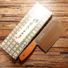 関孫六 中華包丁 研ぎ済 ハガネ 貝印 箱付き ほぼ未使用