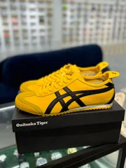 新品未使用 Onitsuka Tiger（オニツカタイガー）MEXICO 66 ローカット スニーカー 男女兼用 イエロー