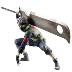 【中古】フィギュア G.E.M.シリーズ はたけカカシ 忍界大戦Ver. 「NARUTO-ナルト- 疾風伝」 メガトレショップ＆オンラインショップ限定