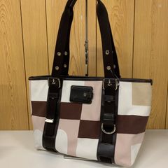 BALLY トートバッグ PVC レザー 総柄 肩掛け A4可 大容量 - メルカリ