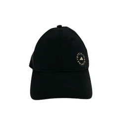 ADIDAS BY STELLA McCARTNEY(アディダスバイステラマッカートニー) キャップ美品  - 黒×ベージュ