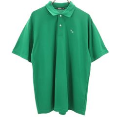 EVISU 半袖ポロシャツ ボタンダウン 緑 カモメ ヴィンテージ 日本製 M