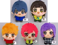【中古】ぬいぐるみマスコット・ぬいぐるみバッジ 全5種セット チビちびぐるみ～幼少期～ 「ブルーロック」