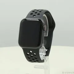 〔中古品〕 Apple Watch Series 6 Nike GPS + Cellular 40mm スペースグレイアルミニウムケース アンスラサイト／ブラックNikeスポーツバンド【377】