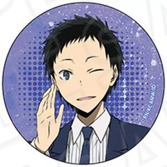 【中古】バッジ・ビンズ 竜ヶ峰帝人 「デュラララ!!×2 ホログラムカンバッジ Celebration ver.」
