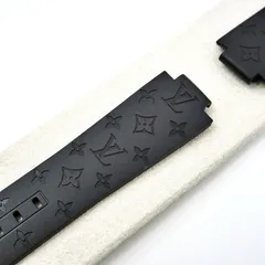 Tambour Monogram rubber strap - Connected Watches R15233