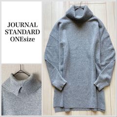 【美品♪】ジャーナルスタンダード　ロングニット グレー