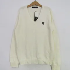 ヒロミチナカノ ニット セーター 長袖 未使用 ブランド トップス 白 キッズ 男の子用 150サイズ ホワイト hiromichi nakanoのサムネイル