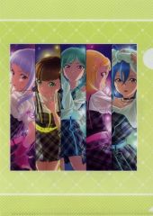 [중고] 클리어 파일 5yncri5e! A4 클리어 파일 [CD 러브라이브! 슈퍼스타!! 5yncri5e! 1st 싱글 Jellyfish] 게이머즈 구입 특전