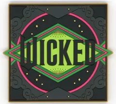 【中古】コースター WICKED/四角型 ラバーコースター 「一番くじ 映画『ウィキッド ふたりの魔女』」 G賞