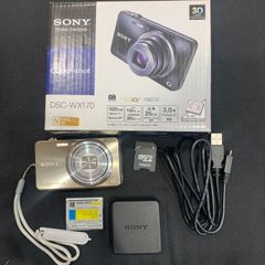 SONY デジタルカメラ サイバーショット DSC-WX170  (N) ゴールド ソニー デジカメ 箱付き